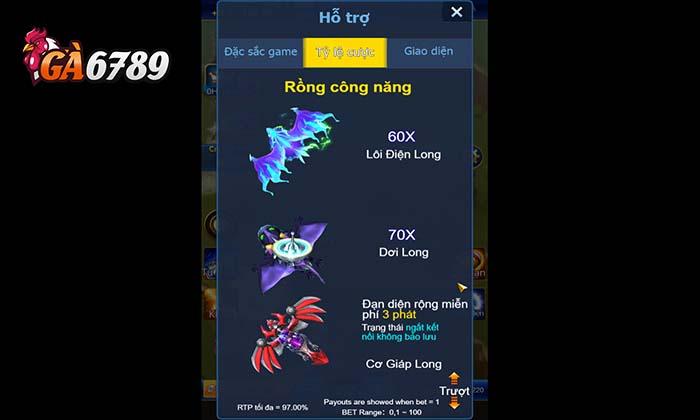 Các mục tiêu đặc biệt trong Phi Long Tàng Bảo