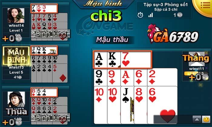 Quy trình chơi một ván Mậu Binh Online tại GA6789 Quy trình chơi một ván Mậu Binh Online tại GA6789