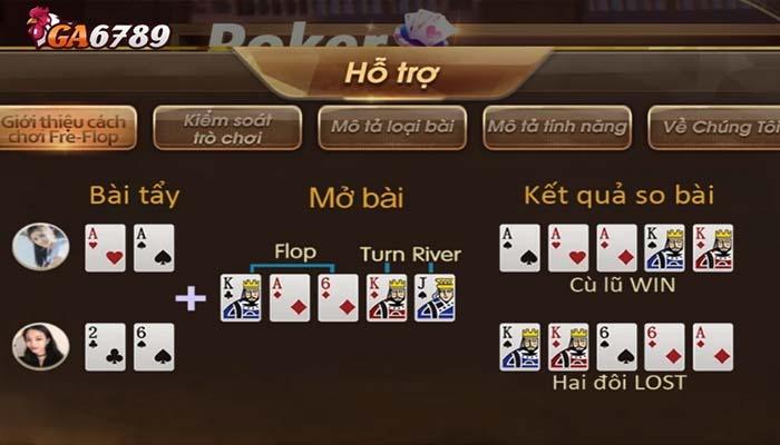 Quy trình chơi một ván Poker Online tại GA6789 Quy trình chơi một ván Poker Online tại GA6789
